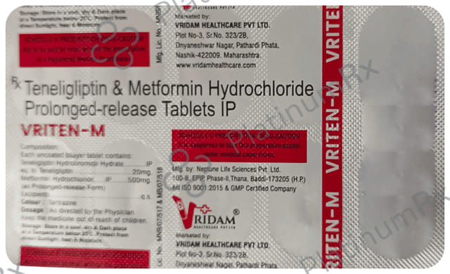 Vriten-M Tablet PR