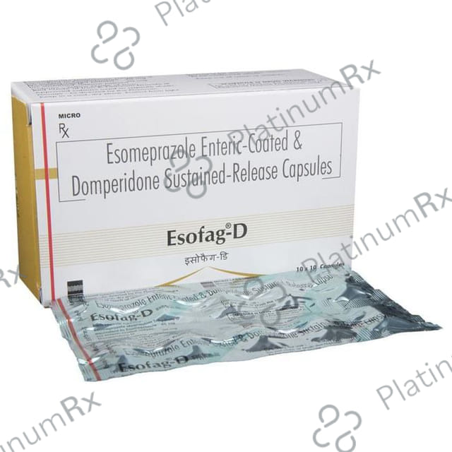 Esofag D 30/40mg Capsule SR 10s