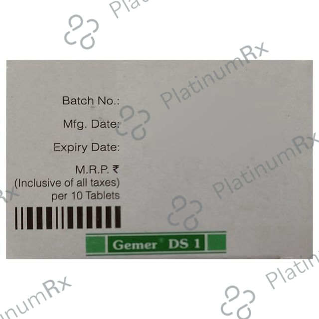 Gemer DS 1 Tablet PR 10 tablets