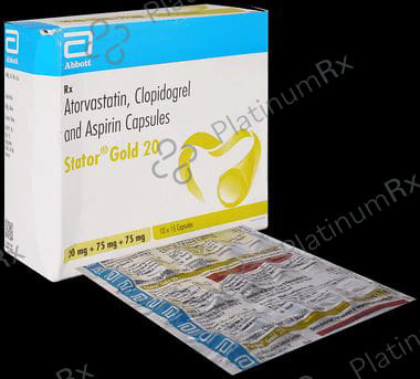 Stator Gold 20mg Capsule 15s