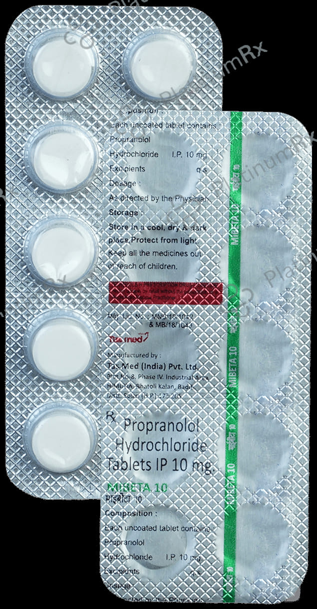 Mibeta 10mg Tablet 10s