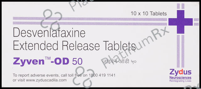 Zyven OD 50mg Tablet 10s