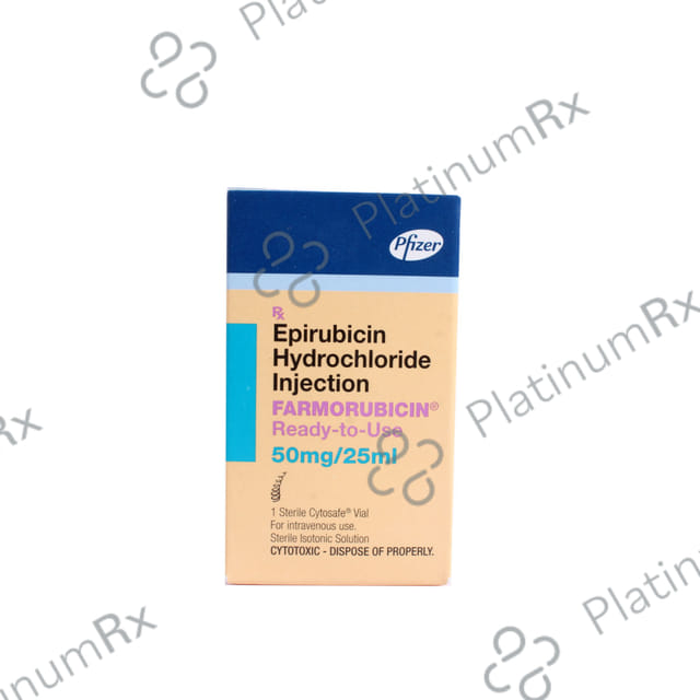 Farmorubicin RD 50mg Injection 25ml