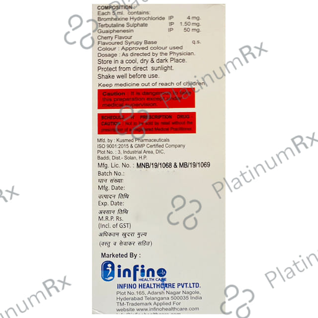 Bartuss BR Syrup Cherry 120ml