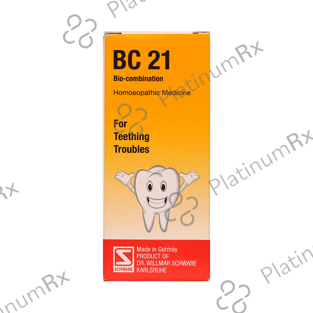 Dr Willmar Schwabe Germany BC 21 Biocombination Tablet