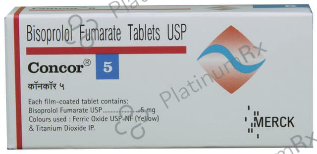 Concor 5mg Tablet 10s