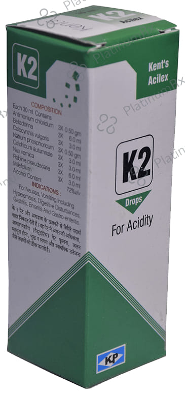 Kent's K2 Acidity Oral Drops