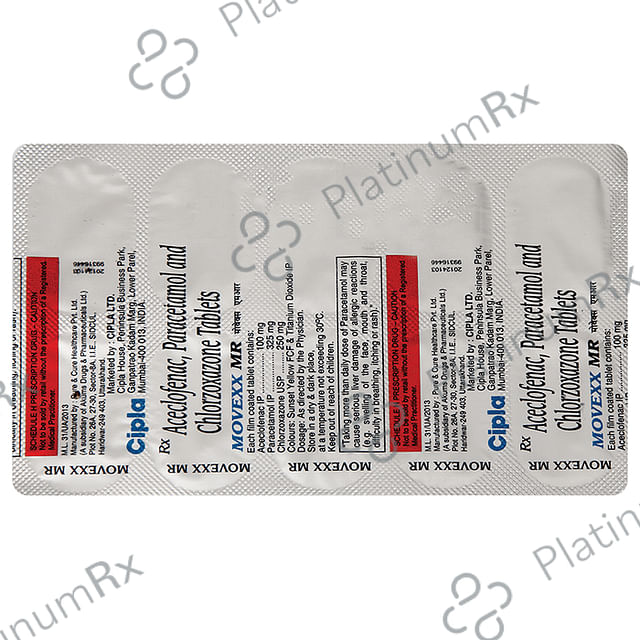 Movexx MR Tablet 10s