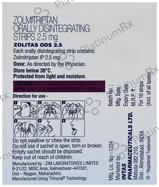 Zolitas ODS 2.5 Strip