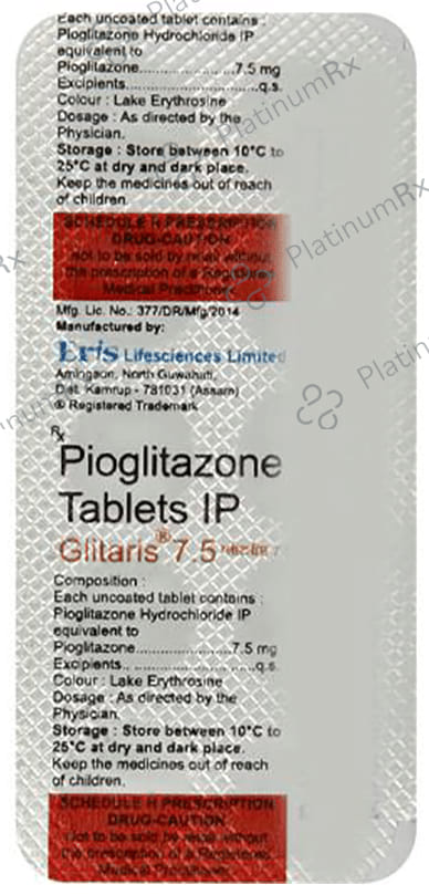Glitaris 7.5 Tablet