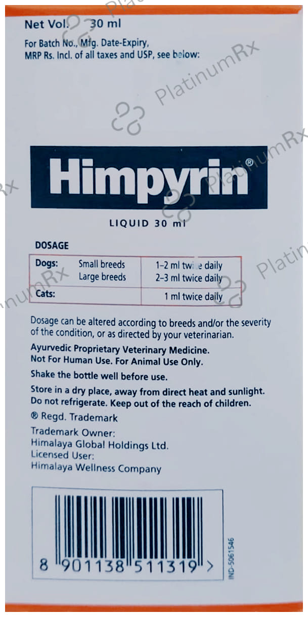 Himpyrin Pet Liquid