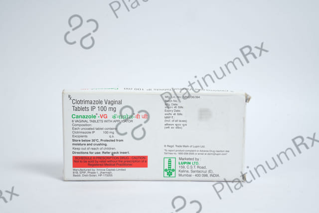 Canazole VG 100mg Tablet VT 6s