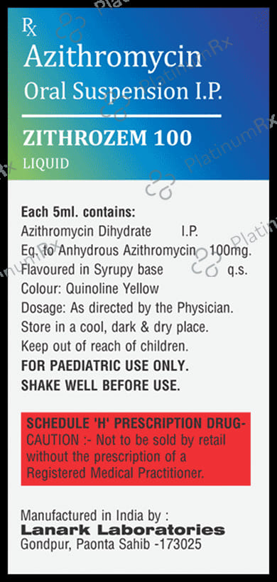 Zithrozem 100 Liquid
