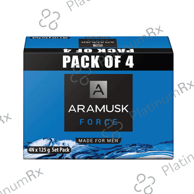 Aramusk Force Soap (125gm Each) 4 Soap