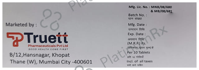 Esomtrue 40mg Tablet 10s