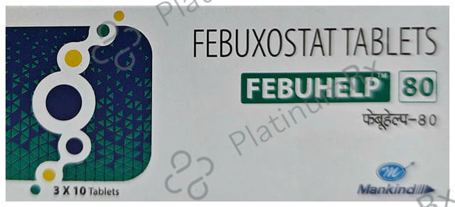 Febuhelp 80mg Tablet 10s
