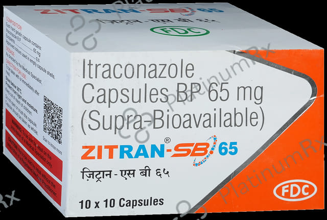 Zitran SB 65mg Capsule 10s