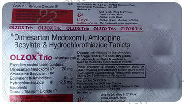 Olzox Trio 5/12.5mg Tablet 15s