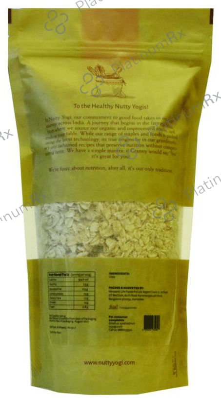 Nutty Yogi Oats Rolled