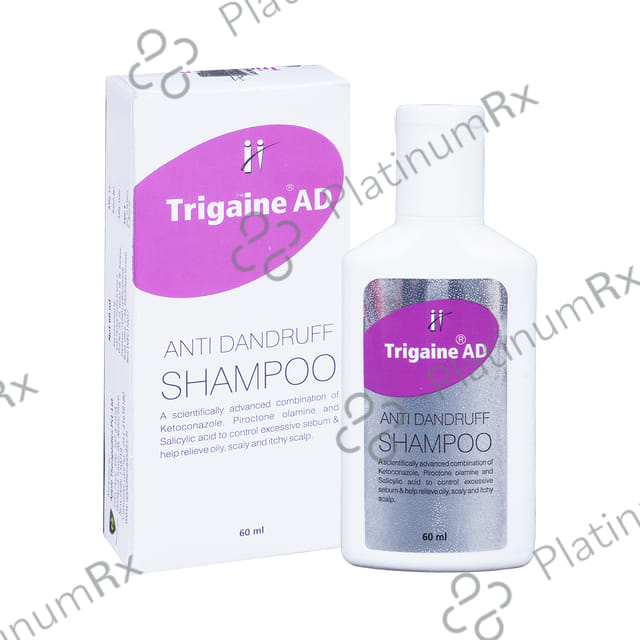 Trigaine AD Anti Dandruff Shampoo 60ml