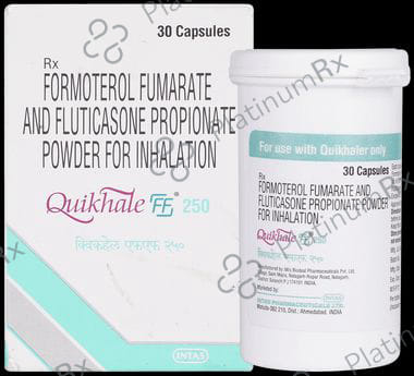 Quikhale FF 6/250mcg Capsule 30s