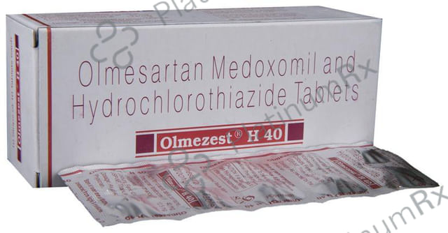 Olmezest H 12.5/40mg Tablet 10s
