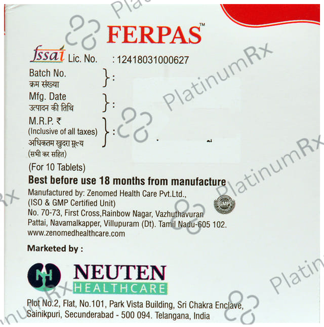 Ferpas Tablet