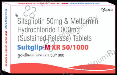 Suitglip M XR 50/1000 Tablet