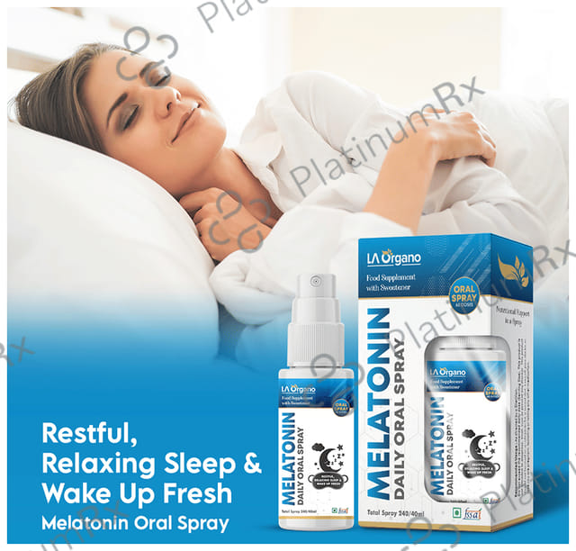 LA Organo Melatonin Daily Oral Spray