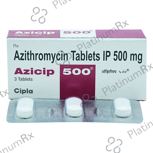 Azic 500 Tablet 3 Tablet