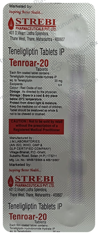 Tenroar 20 Tablet