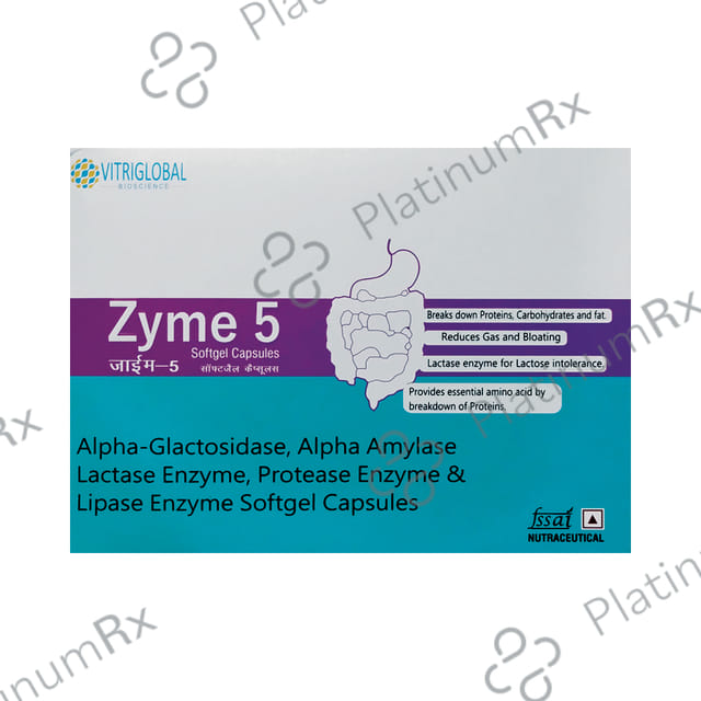 Zyme 5 Softgel Capsule