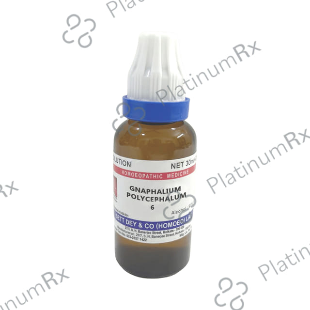 Sett Dey Gnaphalium Polycephalum Dilution 6