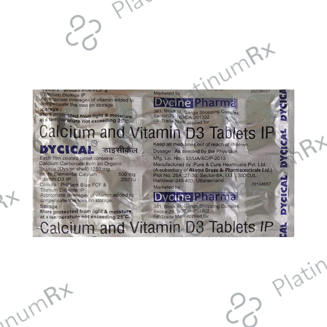Dycical Tablet 10 Tablet