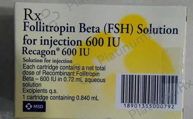 Recagon 600IU Injection 1X0.72ml