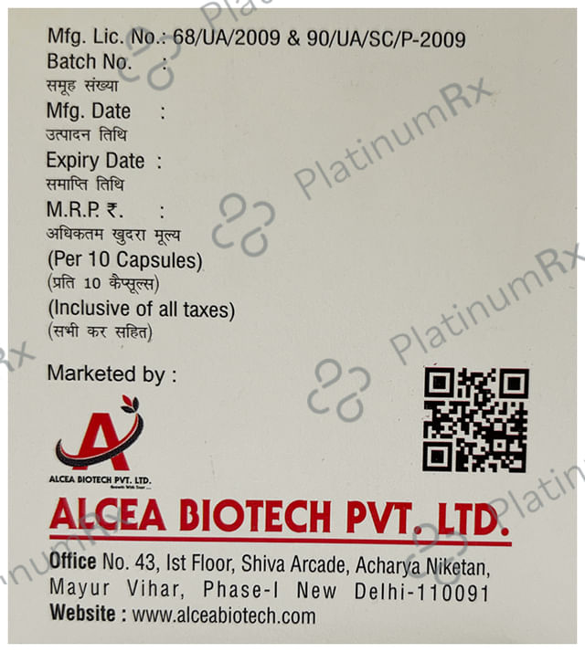 Rozalcea-CV 20 Capsule