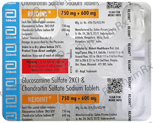 Rejoint New 750/600mg Tablet 15s