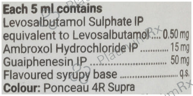 Levolin Plus JR Expectorant 60ml