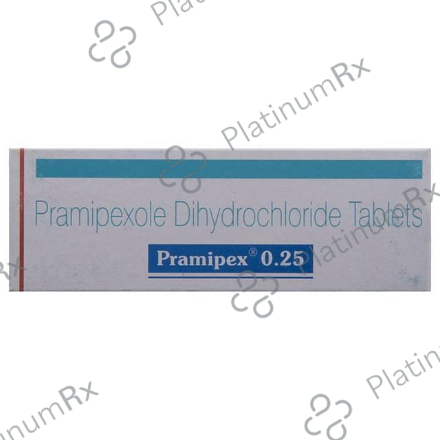 Pramipex 0.25mg Tablet 10s
