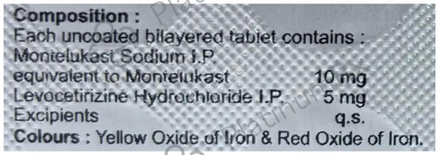 Montewin LC 5/10mg Tablet 10s