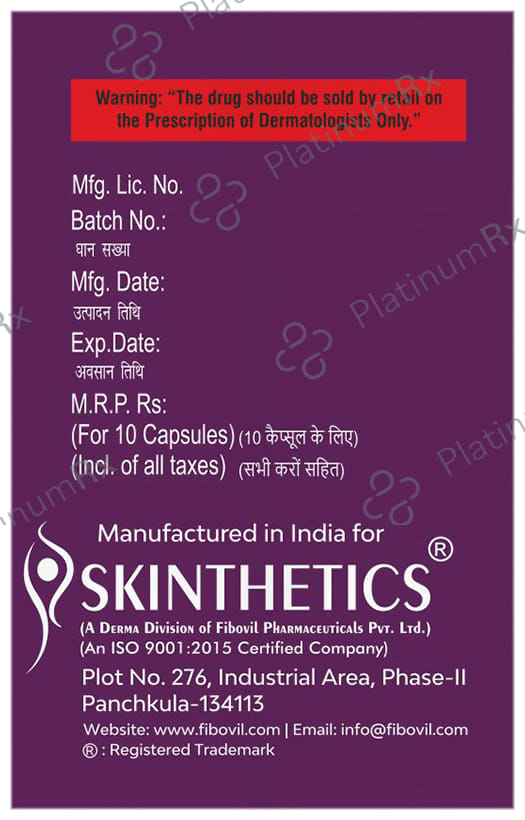 Isoblink 10mg Softgel Capsule 10s