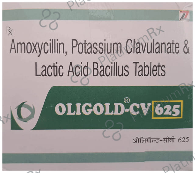 Oligold-CV 625 Tablet