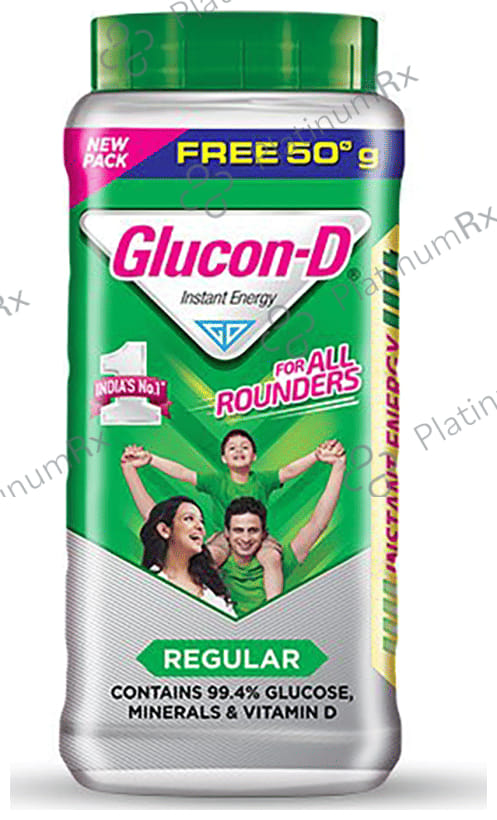 Glucon D with Glucose Flavour Powder 500gm