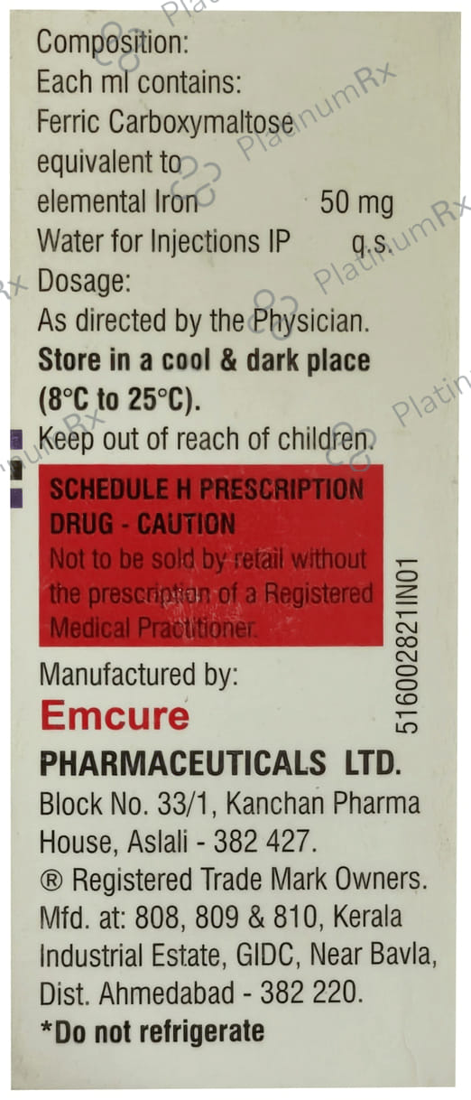 Hosit FCM 750mg Injection