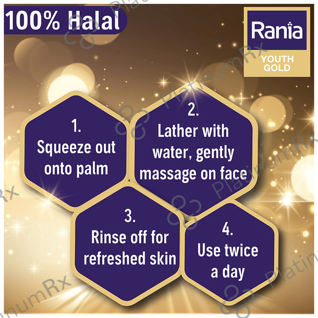 Rania Youth Gold Lifting Milk Cleanser