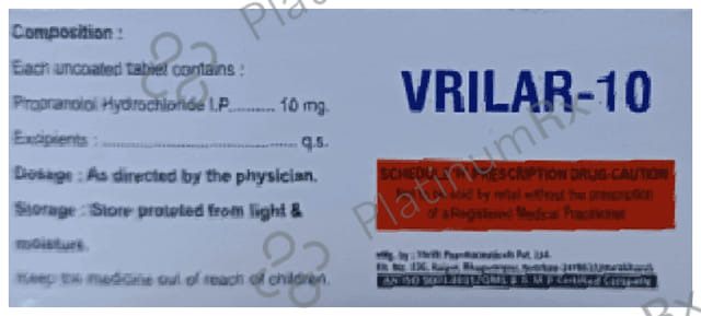 Vrilar 10 Tablet