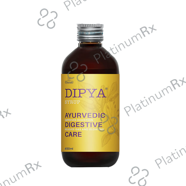 Dipya Ayurvedic Digestive Care Syrup For Indigestion & Gas 450 ml