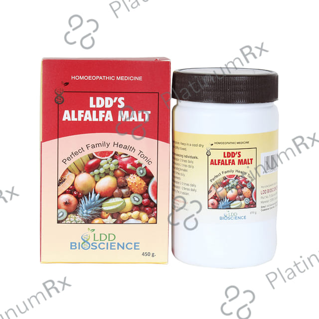LDD Bioscience LDD's Alfalfa Malt 450 gm