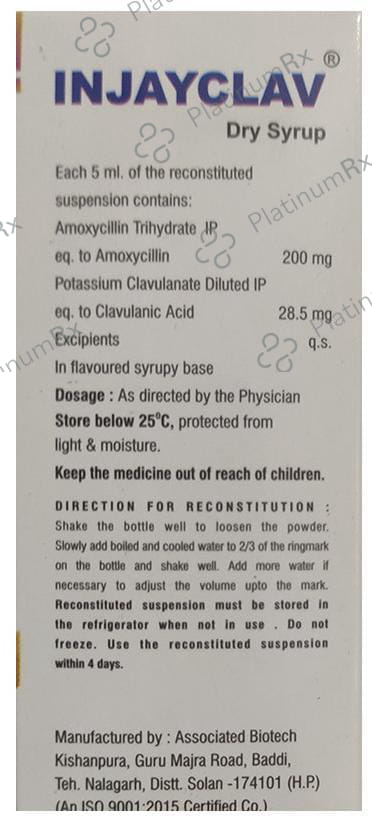 Injayclav Dry Syrup