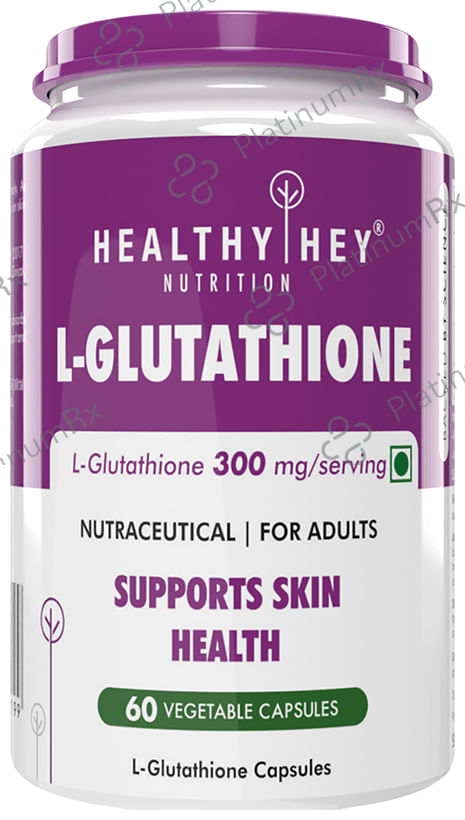 HealthyHey L-Glutathione Vegetable Capsule